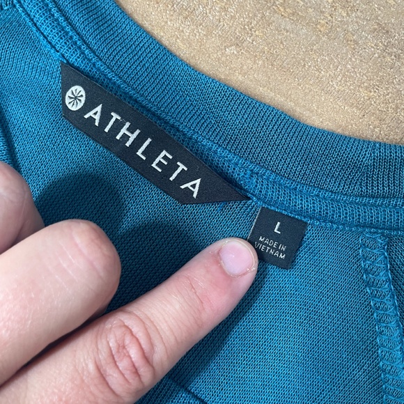 Athleta Coaster Luxe Sweatshirt-Size Large - Picture 2 of 4